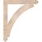 Ekena Millwork Thorton Arts & Crafts Smooth Bracket, Douglas Fir, 3 1/2"W x 32"D x 38"H BKT04X32X38THR03SDF - alternate 2